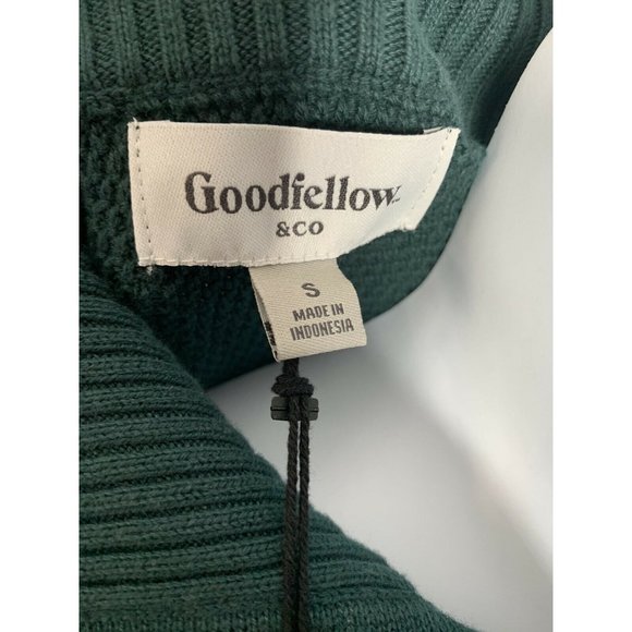 Goodfellow & Co Men's S Green Buttoned Cardigan - Picture 5 of 8